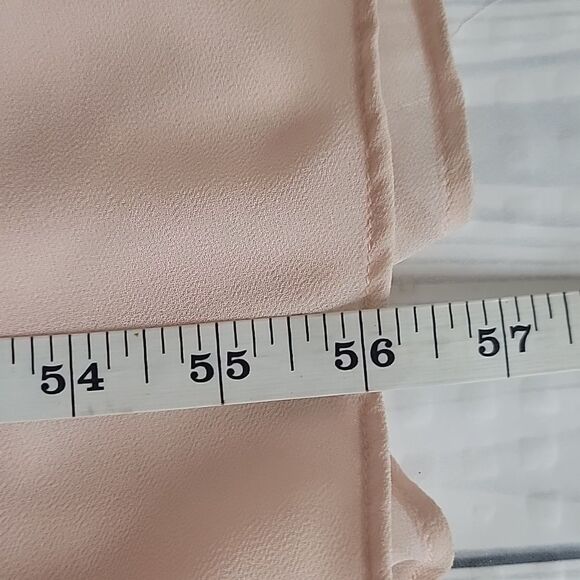 Lulus Full Length Gown Pale Peach Womens Size L - Picture 11 of 11